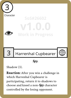 Harrenhal Cupbearer