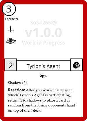 Tyrion's Agent