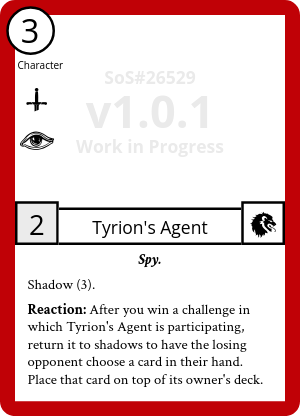 Tyrion's Agent