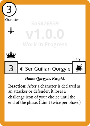 Ser Guilian Qorgyle