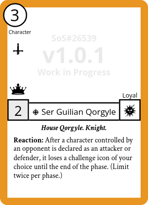 Ser Guilian Qorgyle