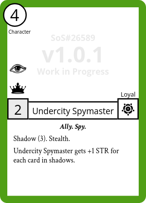 Undercity Spymaster