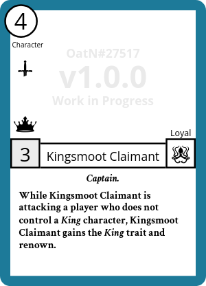 Kingsmoot Claimant
