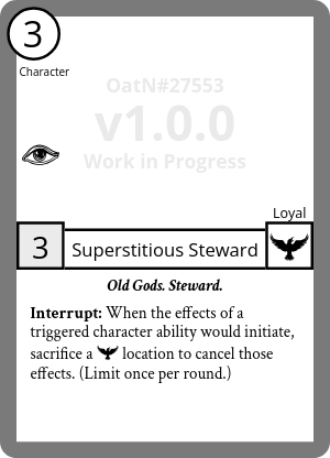 Superstitious Steward