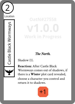 Castle Black Wormways