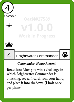 Brightwater Commander